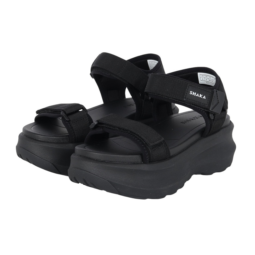 シャカ（SHAKA）（レディース）ストラップサンダル NEO BUNGY S CHUNKY GES SK-323 BLACK