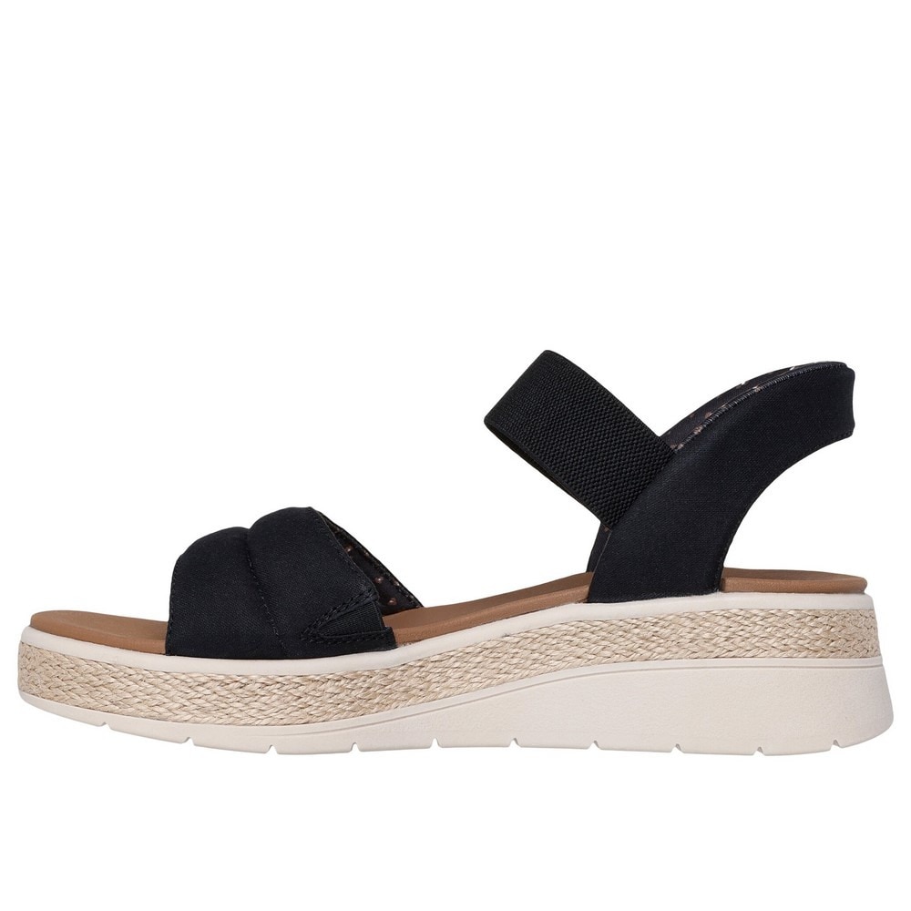 スケッチャーズ（SKECHERS）（レディース）ストラップサンダル スリップインズ:ボブス サン レイ 114413-BLK
