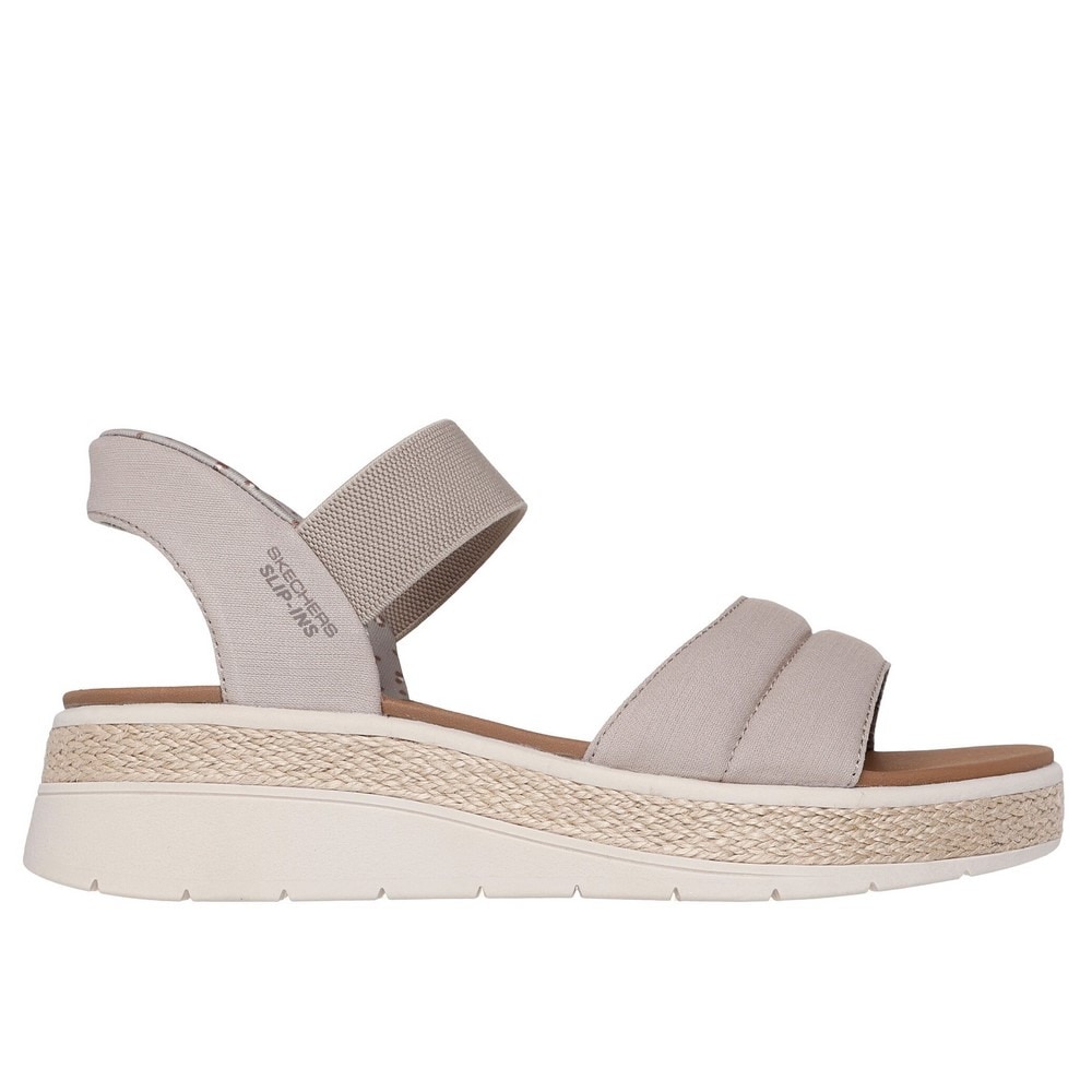 スケッチャーズ（SKECHERS）（レディース）ストラップサンダル スリップインズ:ボブス サン レイ 114413-TPE