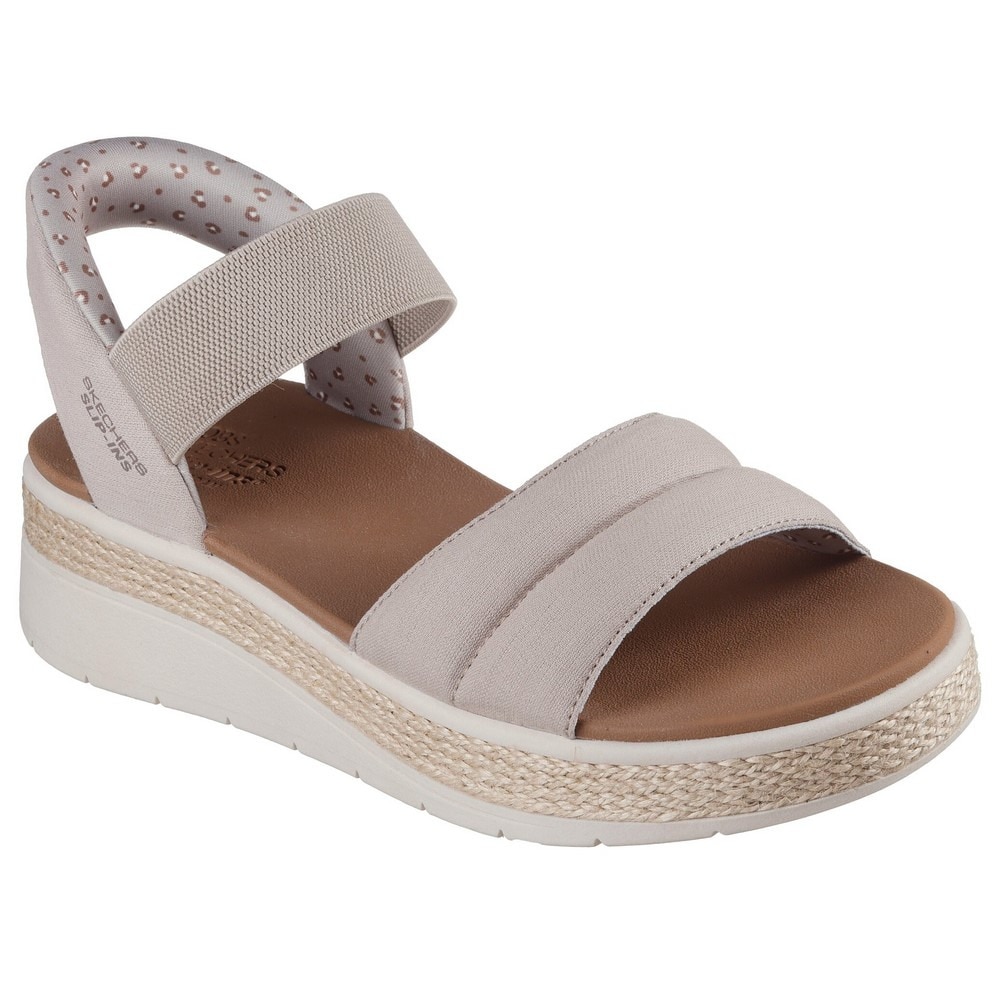 スケッチャーズ（SKECHERS）（レディース）ストラップサンダル スリップインズ:ボブス サン レイ 114413-TPE