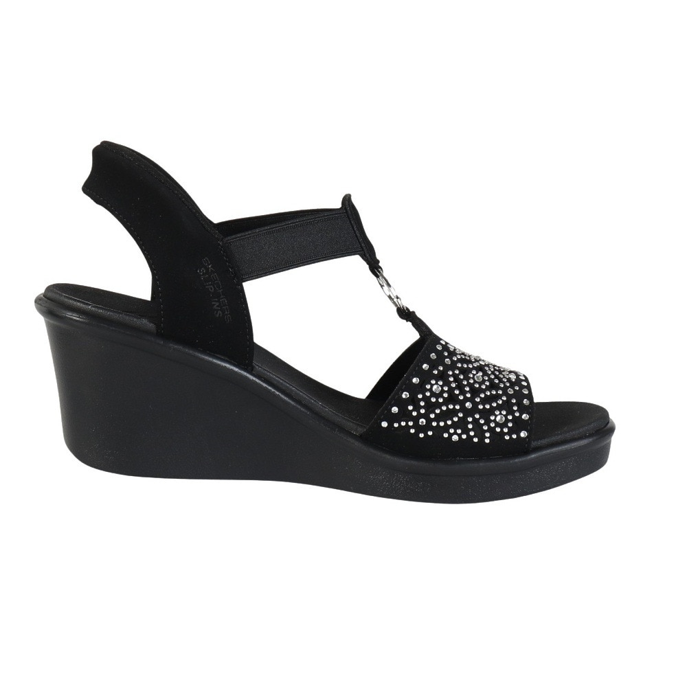 スケッチャーズ（SKECHERS）（レディース）ストラップサンダル スリップインズ ランブル オン ダンシング アウェイ 119619-BLK