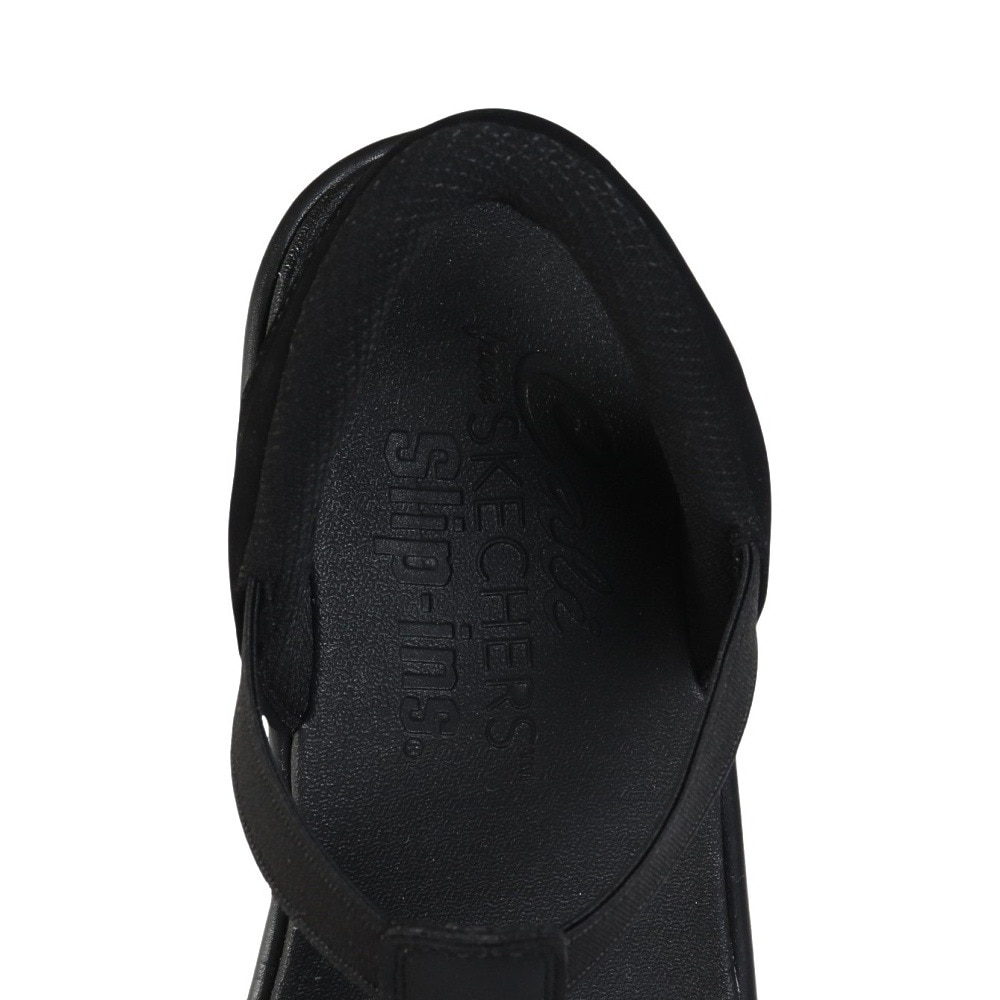 スケッチャーズ（SKECHERS）（レディース）ストラップサンダル スリップインズ ランブル オン ダンシング アウェイ 119619-BLK
