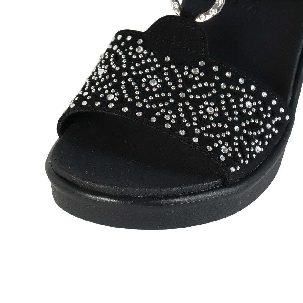 スケッチャーズ（SKECHERS）（レディース）ストラップサンダル スリップインズ ランブル オン ダンシング アウェイ 119619-BLK