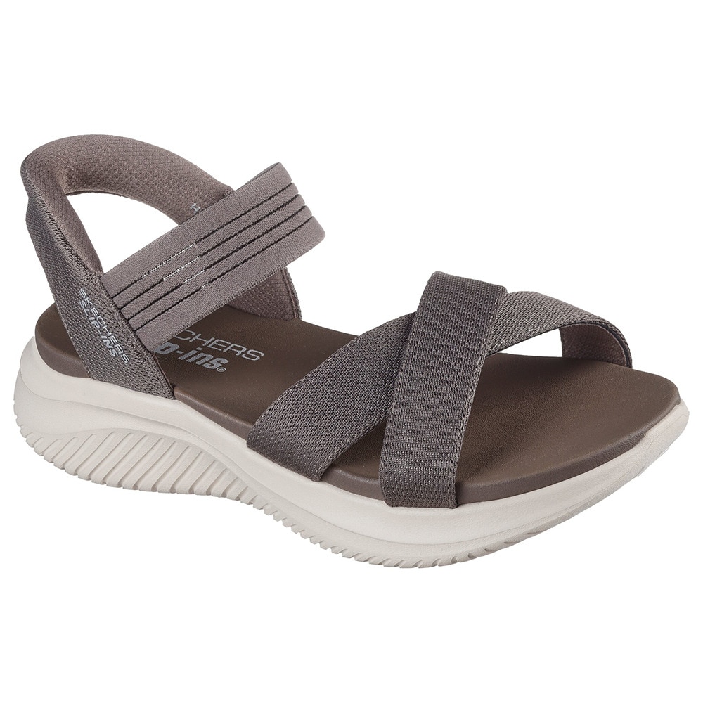 スケッチャーズ（SKECHERS）（レディース）ストラップサンダル スリップインズ ウルトラ フレックス 3.0 ネバー ベター 119975-DKTP