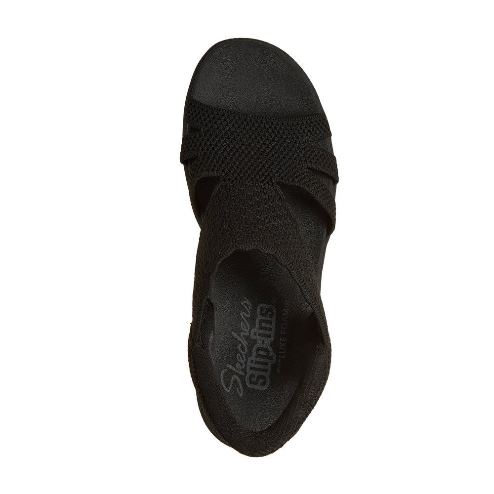スケッチャーズ（SKECHERS）（レディース）ストラップサンダル SLIP