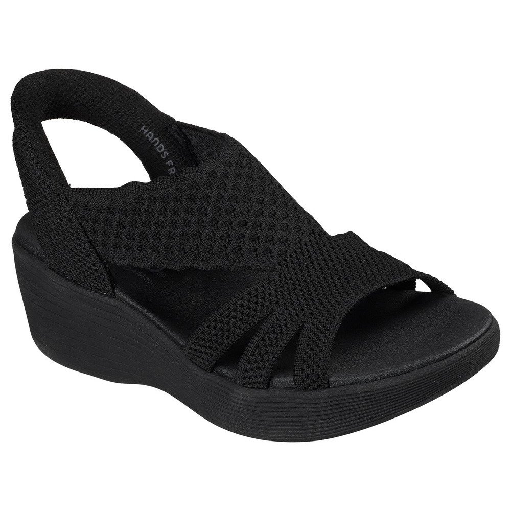 スケッチャーズ（SKECHERS）（レディース）ストラップサンダル SLIP