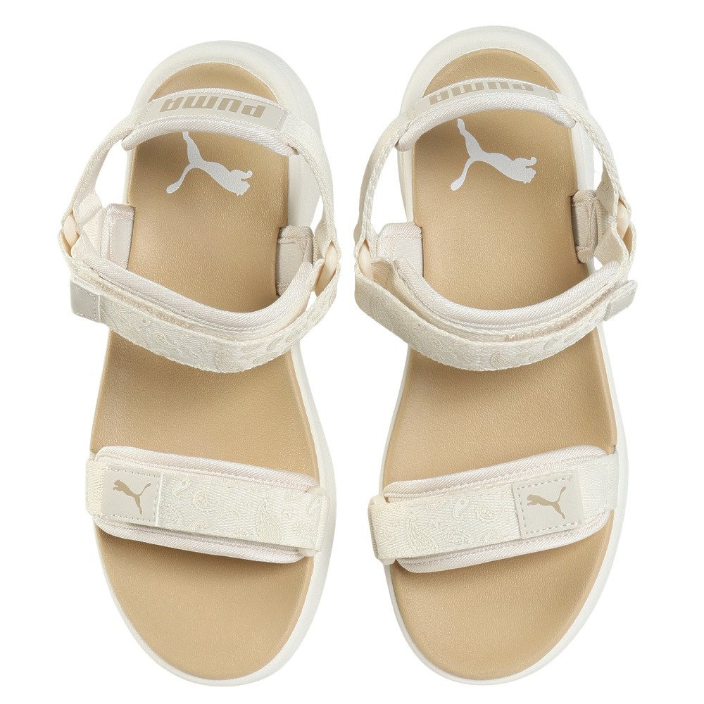 プーマ（PUMA）（レディース）ストラップサンダル VOLA P アイボリー 40740602