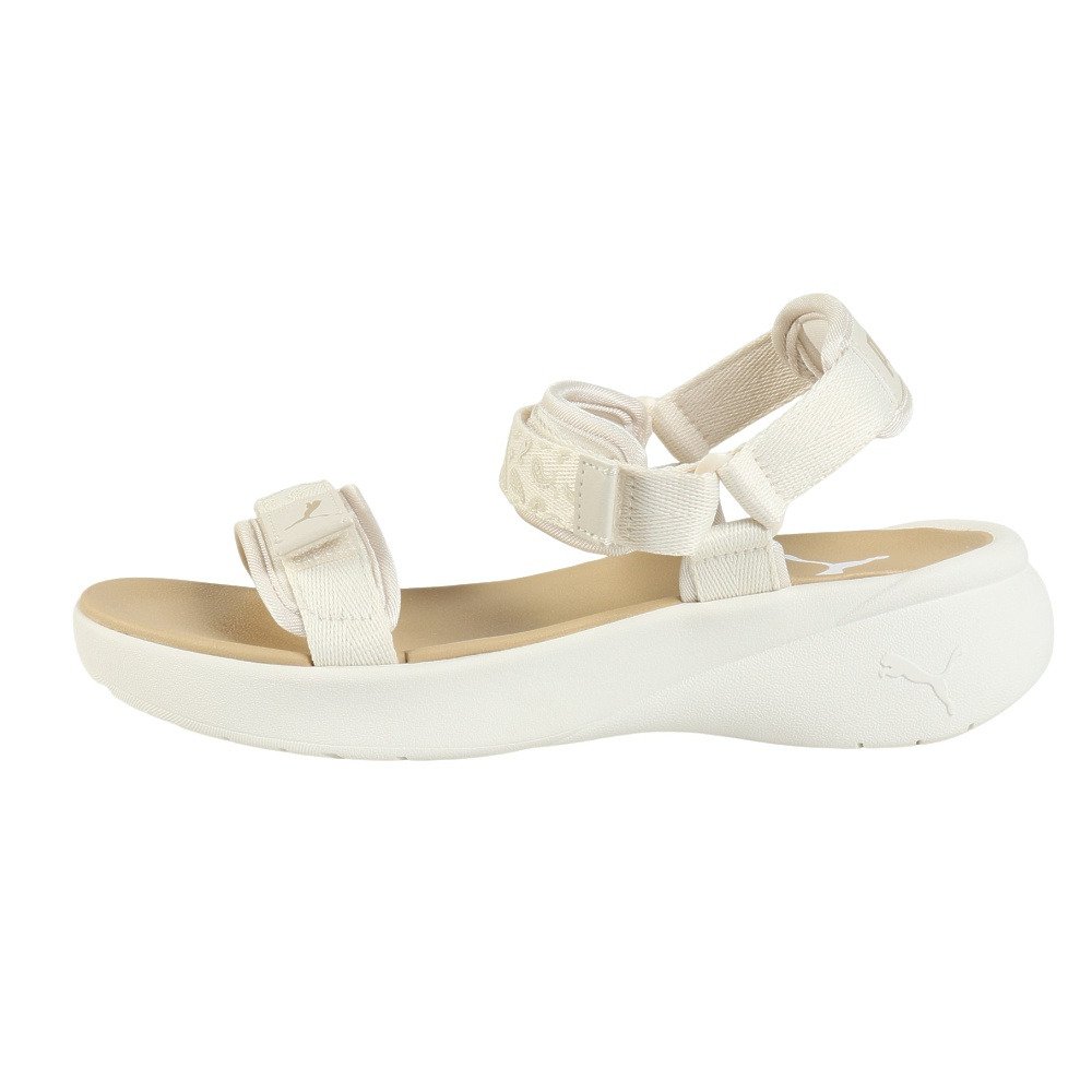 プーマ（PUMA）（レディース）ストラップサンダル VOLA P アイボリー 40740602