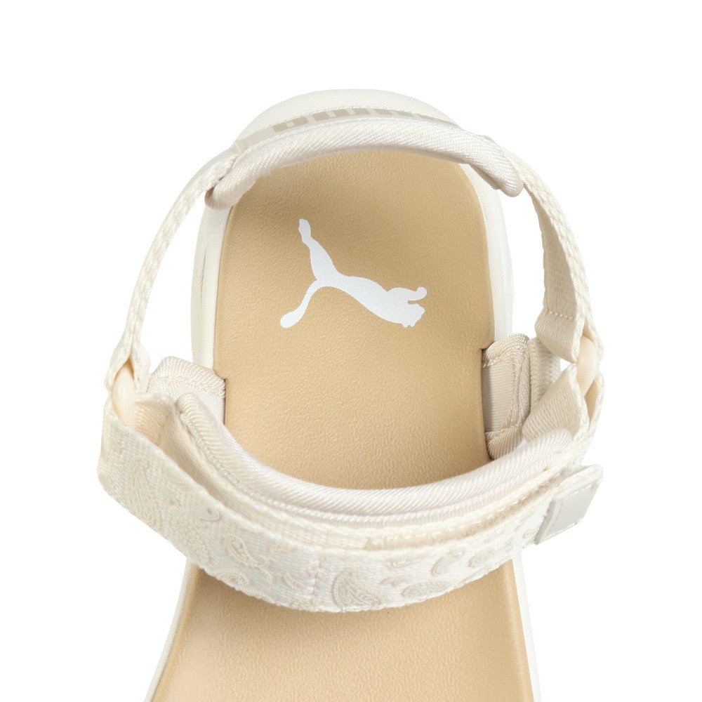 プーマ（PUMA）（レディース）ストラップサンダル VOLA P アイボリー 40740602