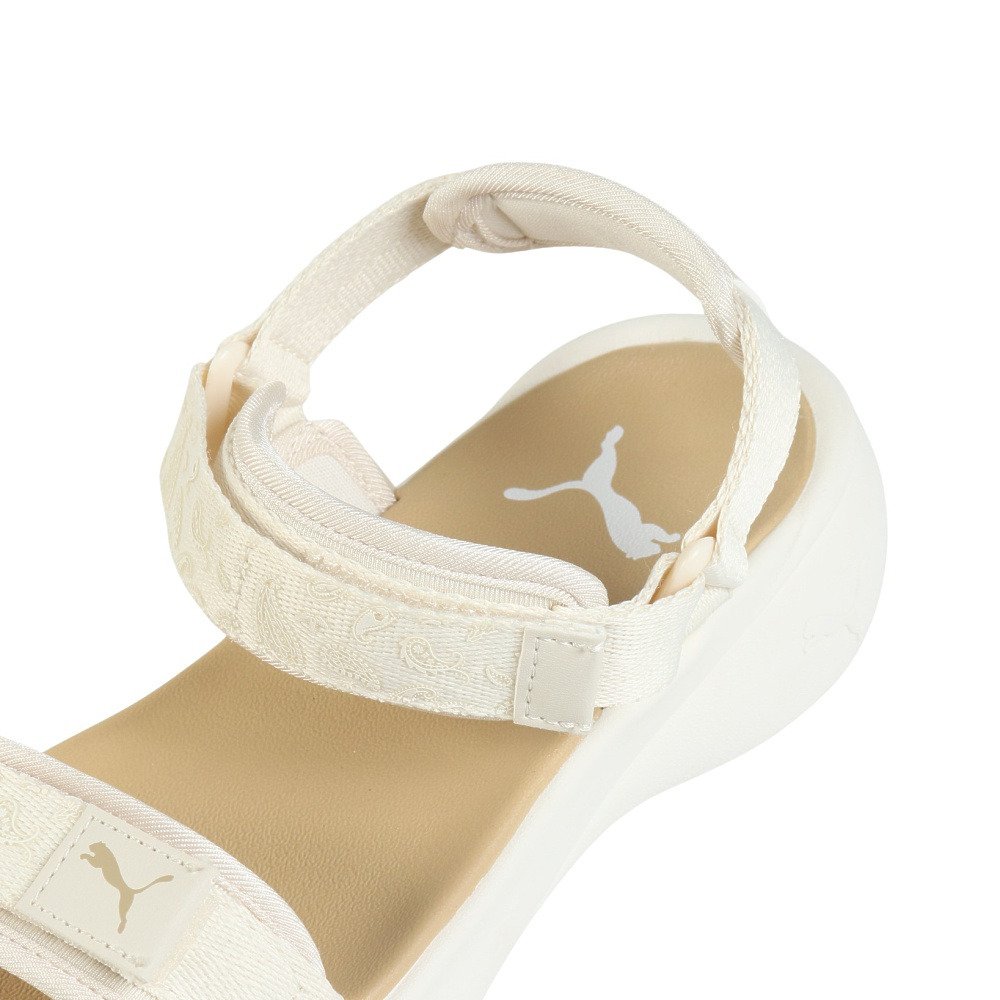 プーマ（PUMA）（レディース）ストラップサンダル VOLA P アイボリー 40740602