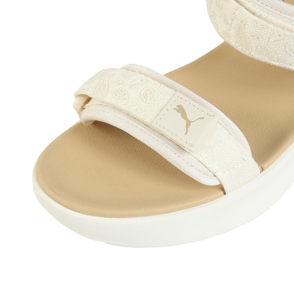 プーマ（PUMA）（レディース）ストラップサンダル VOLA P アイボリー 40740602