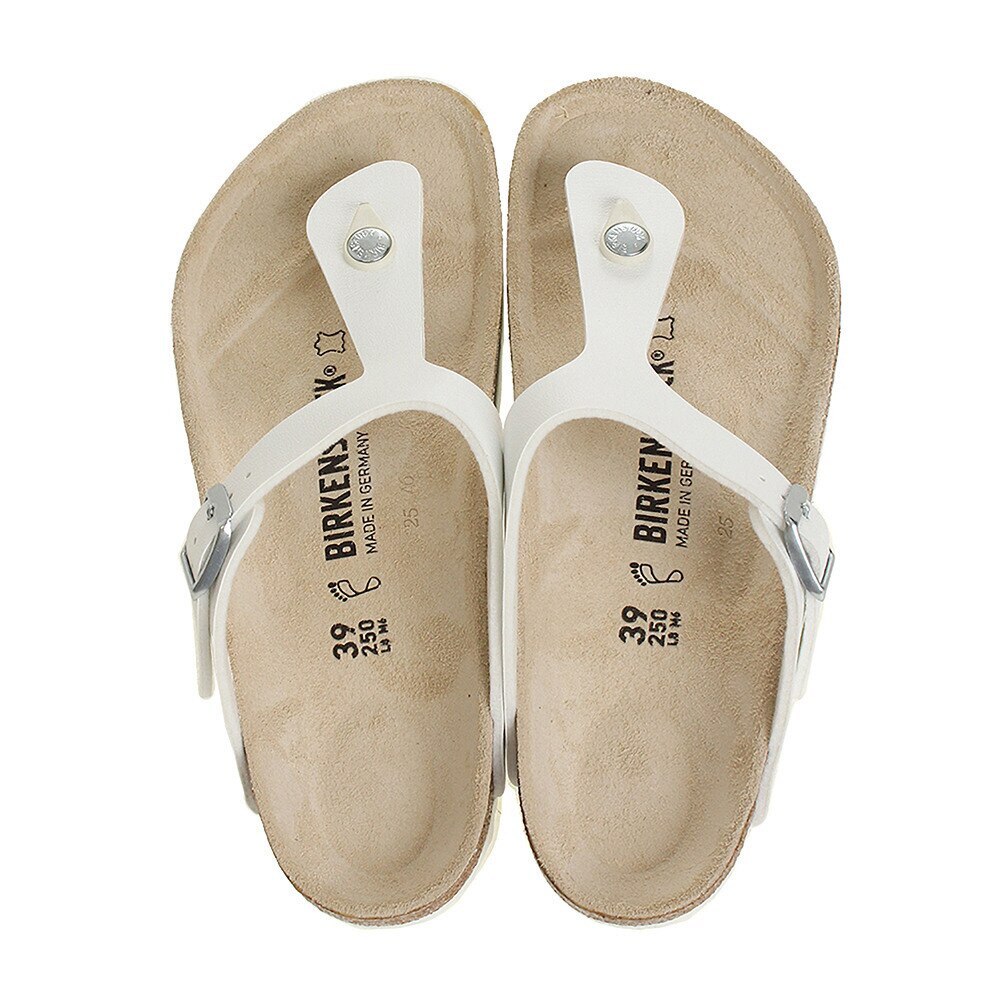 ビルケンシュトック（BIRKENSTOCK）（メンズ、レディース）ギゼ GIZEH ホワイト 白 43731 WHT サンダル カジュアルシューズ  コンフォート ぺたんこ シンプル スポーツ用品はスーパースポーツゼビオ