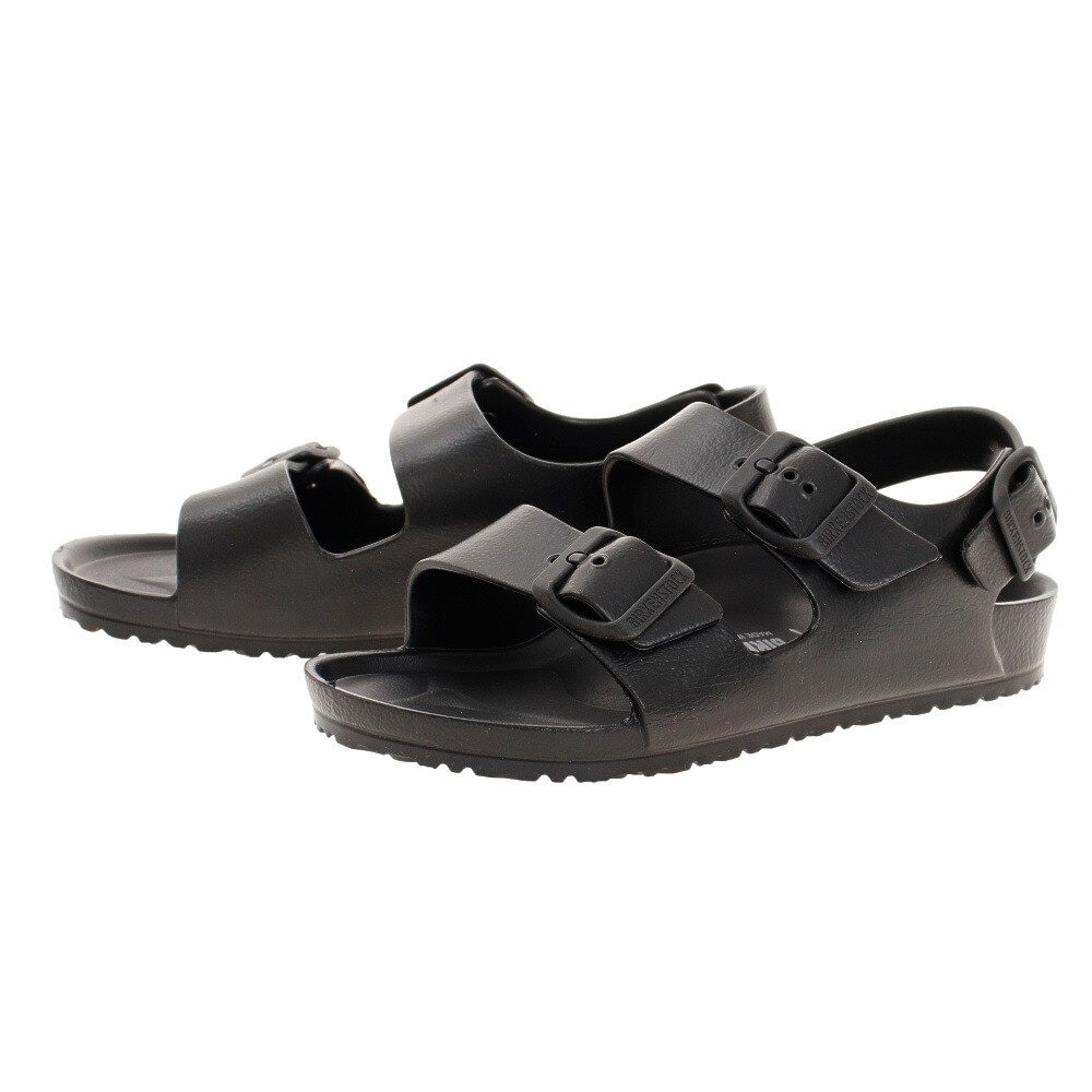 ビルケンシュトック（BIRKENSTOCK） キッズ ミラノ ブラック 1009353 BLK ストラップサンダル カジュアル シューズ