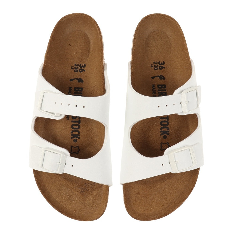 ビルケンシュトック（BIRKENSTOCK）（レディース）ネヴァダ NEVADA ホワイト 白 1017340 WHT ストラップ サンダル  カジュアル シューズ コンフォート ぺたんこ