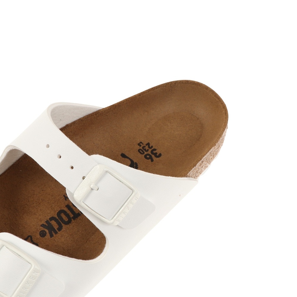 ビルケンシュトック（BIRKENSTOCK）（レディース）ネヴァダ NEVADA ホワイト 白 1017340 WHT ストラップ サンダル  カジュアル シューズ コンフォート ぺたんこ