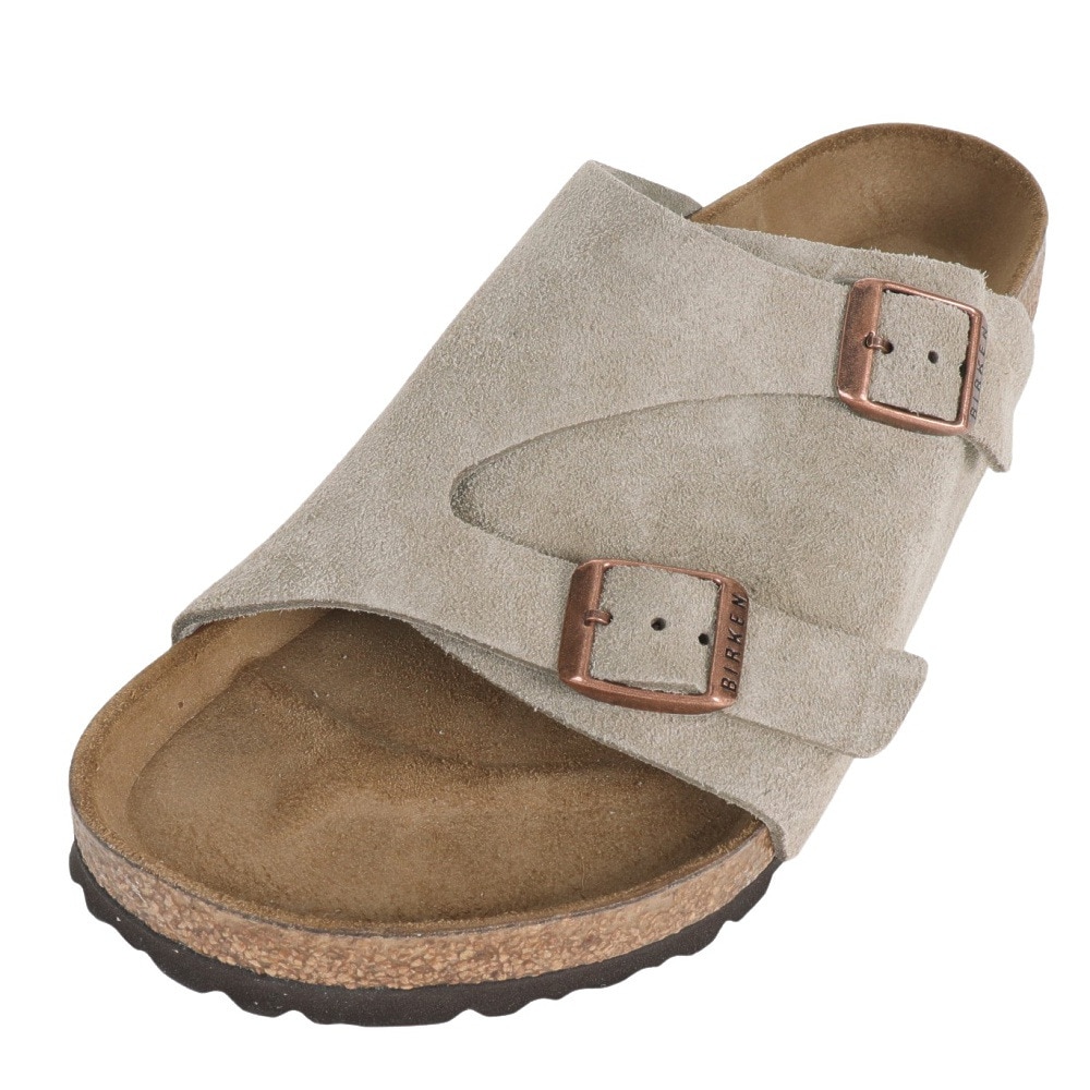 ビルケンシュトック（BIRKENSTOCK）（メンズ、レディース）ストラップサンダル チューリッヒ ソフトフットベッド サンドベージュ 1009532  トープ カジュアル スポーツ用品はスーパースポーツゼビオ