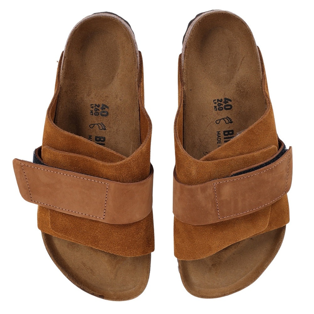 ビルケンシュトック（BIRKENSTOCK）（メンズ、レディース）スポーツサンダル キョウト ブラウン 1022355 ミンク カジュアル ストラップサンダル  面ファスナー