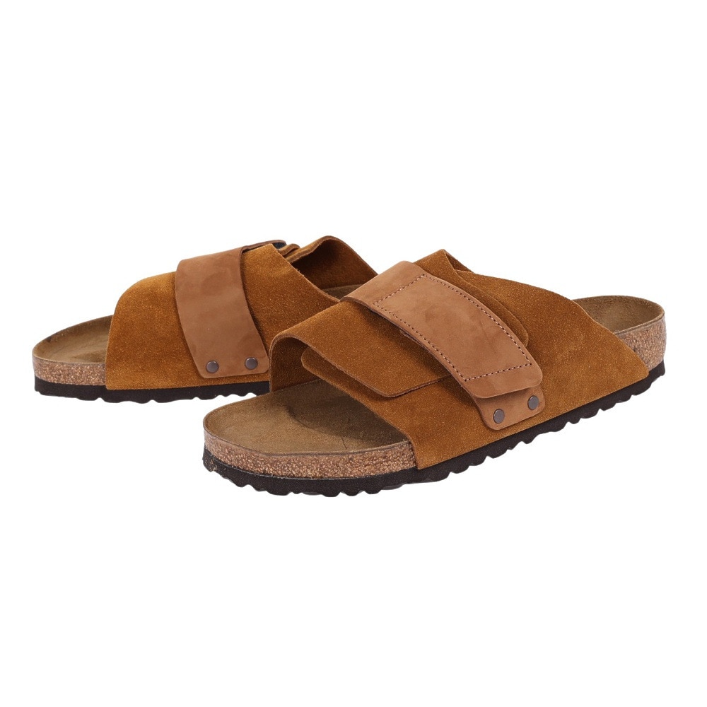 ビルケンシュトック（BIRKENSTOCK）（メンズ、レディース）スポーツサンダル キョウト ブラウン 1022355 ミンク カジュアル ストラップサンダル  面ファスナー