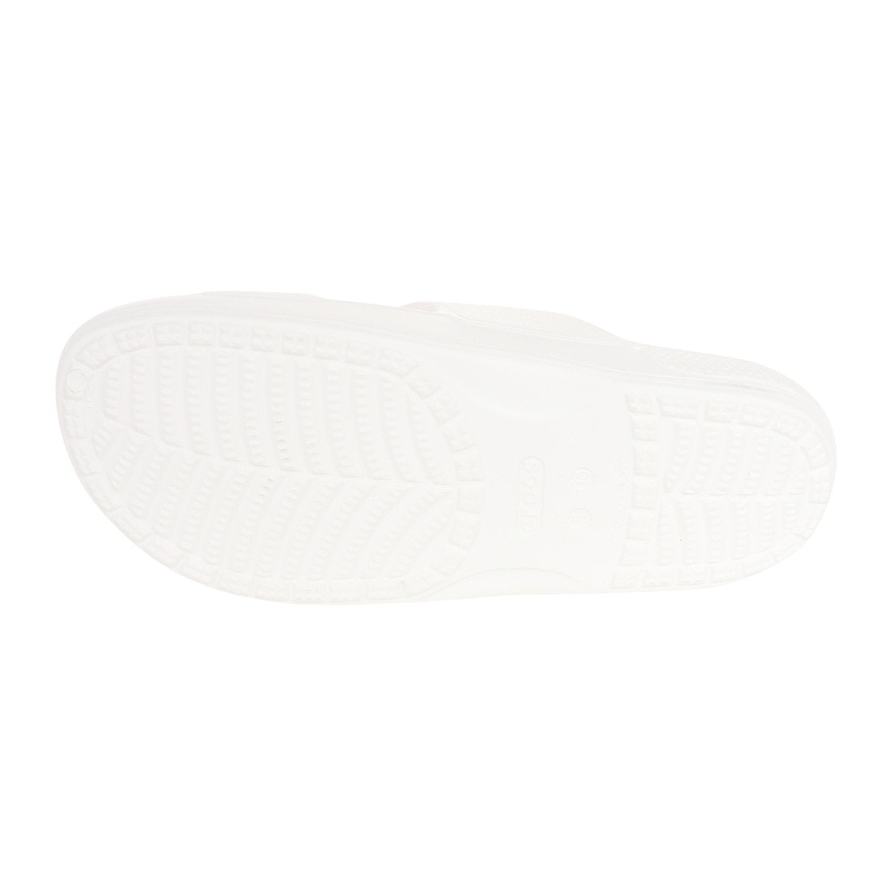 クロックス（crocs）（メンズ、レディース）スポーツサンダル クラシック クロックス ホワイト 206761-100-2023 防臭 軽量 速乾 室内履き レジャー プール