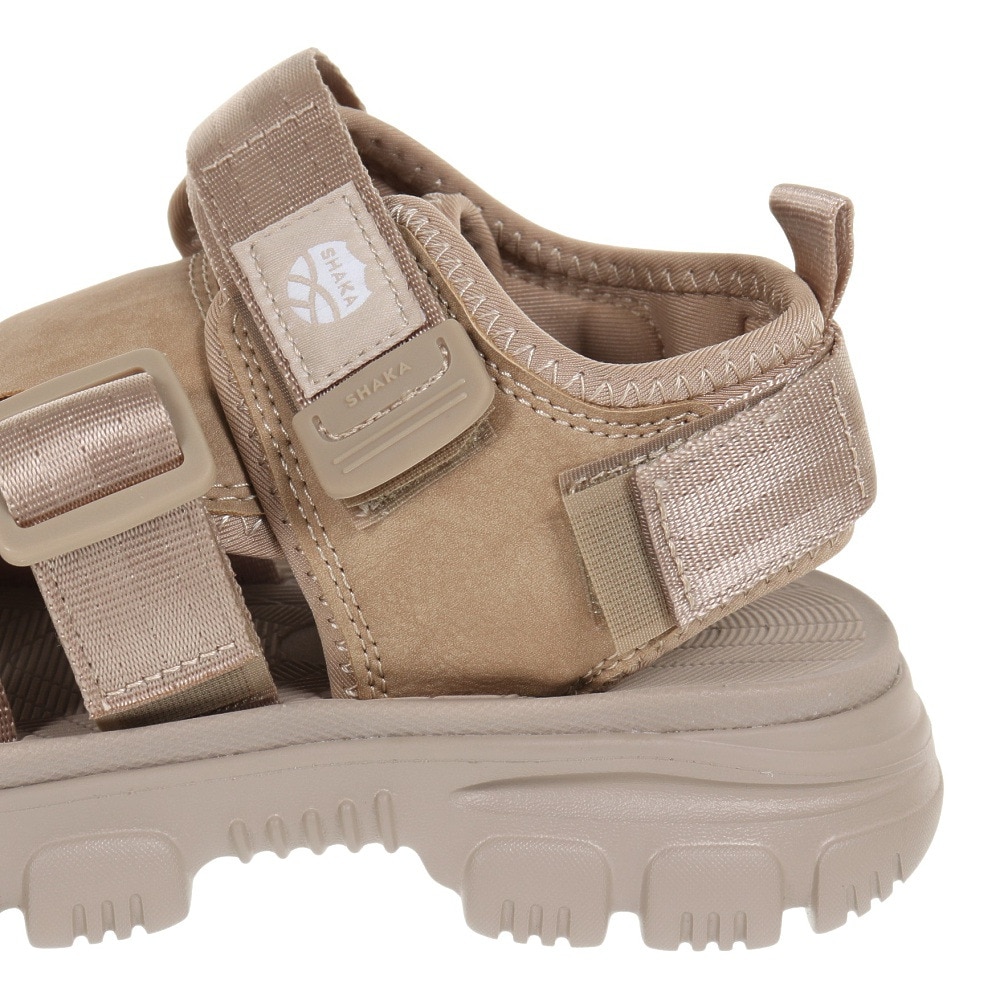 シャカ（SHAKA）（レディース）スポーツサンダル アステカ AT ベージュ SK-148 Taupe スニーカー ストラップ 面ファスナー レジャー プール ビーチ タウン