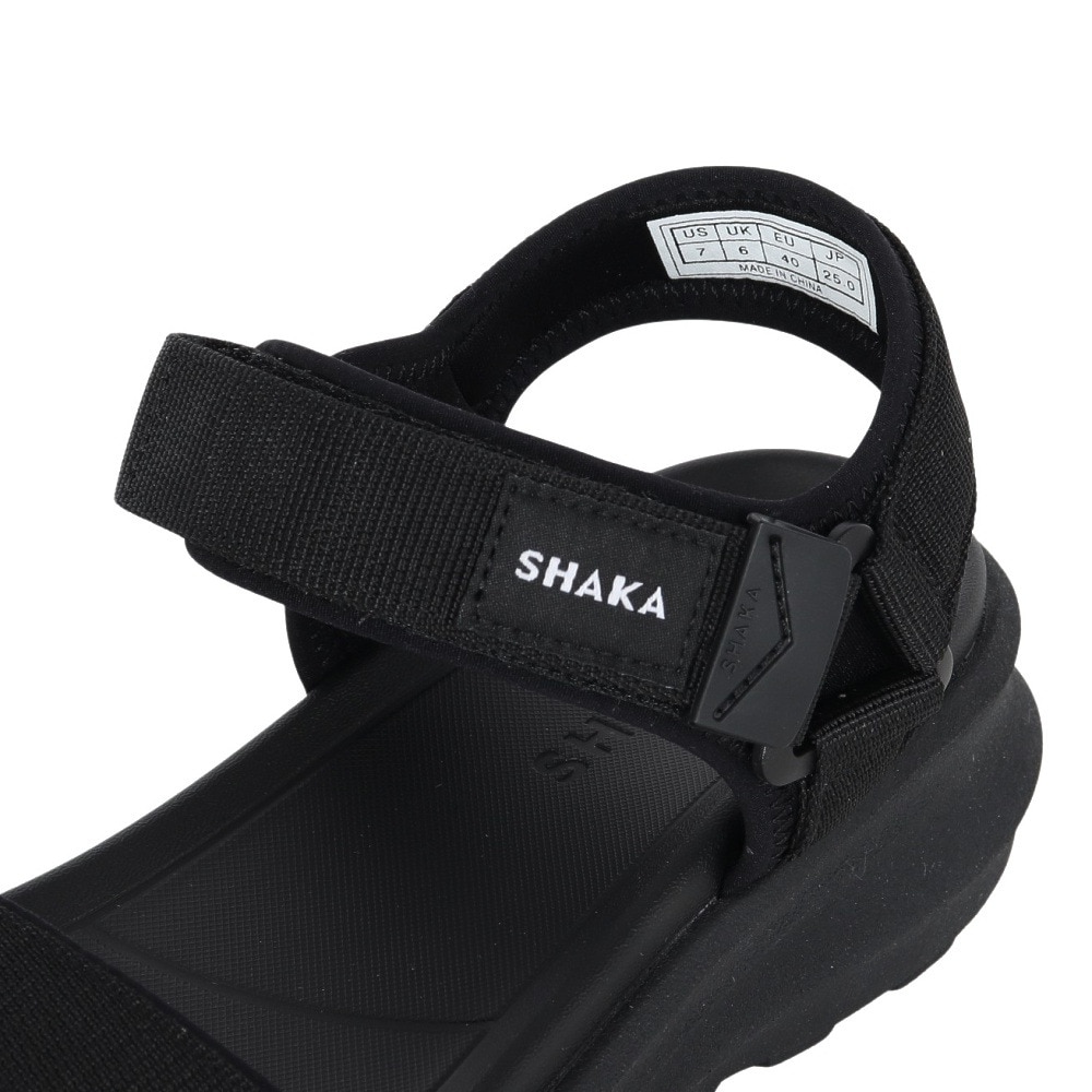 シャカ（SHAKA）（メンズ、レディース）ストラップサンダル NEO BUNGY S GES SK-321 BLACK