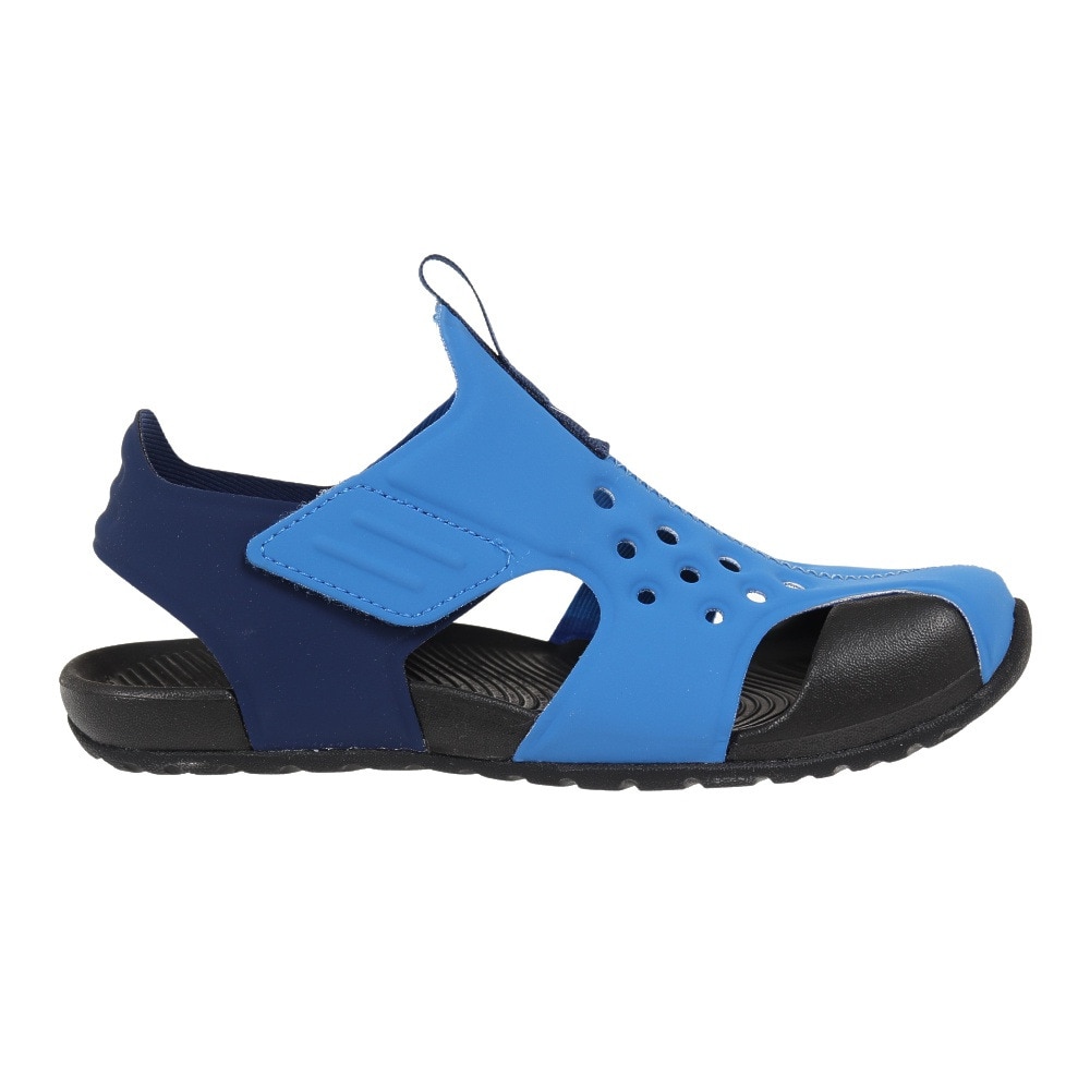ナイキ（NIKE）（キッズ）ジュニア スポーツサンダル サンレイ プロテクト 2 PS ブルー 943826-403 ストラップサンダル 面ファスナー 速乾性 レジャー
