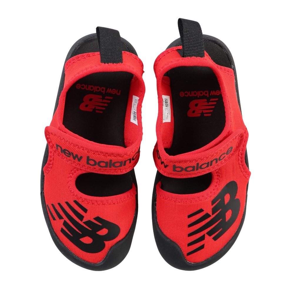 ニューバランス（new balance）（キッズ）スポーツサンダル ジュニア ストラップサンダル レッド CRSR Sandal SYCRSRD1 M シャワーサンダル レジャー  