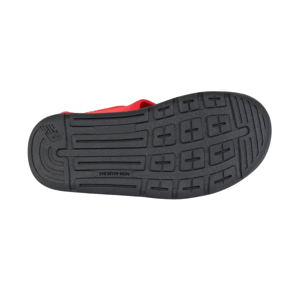 ニューバランス（new balance）（キッズ）スポーツサンダル ジュニア ストラップサンダル レッド CRSR Sandal SYCRSRD1 M シャワーサンダル レジャー  