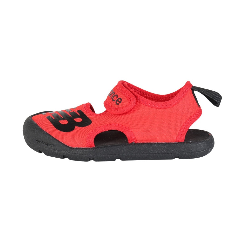 ニューバランス（new balance）（キッズ）スポーツサンダル ジュニア ストラップサンダル レッド CRSR Sandal SYCRSRD1 M シャワーサンダル レジャー  