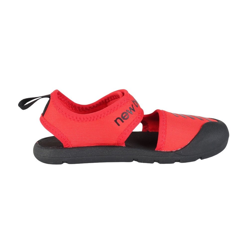 ニューバランス（new balance）（キッズ）スポーツサンダル ジュニア ストラップサンダル レッド CRSR Sandal SYCRSRD1 M シャワーサンダル レジャー  