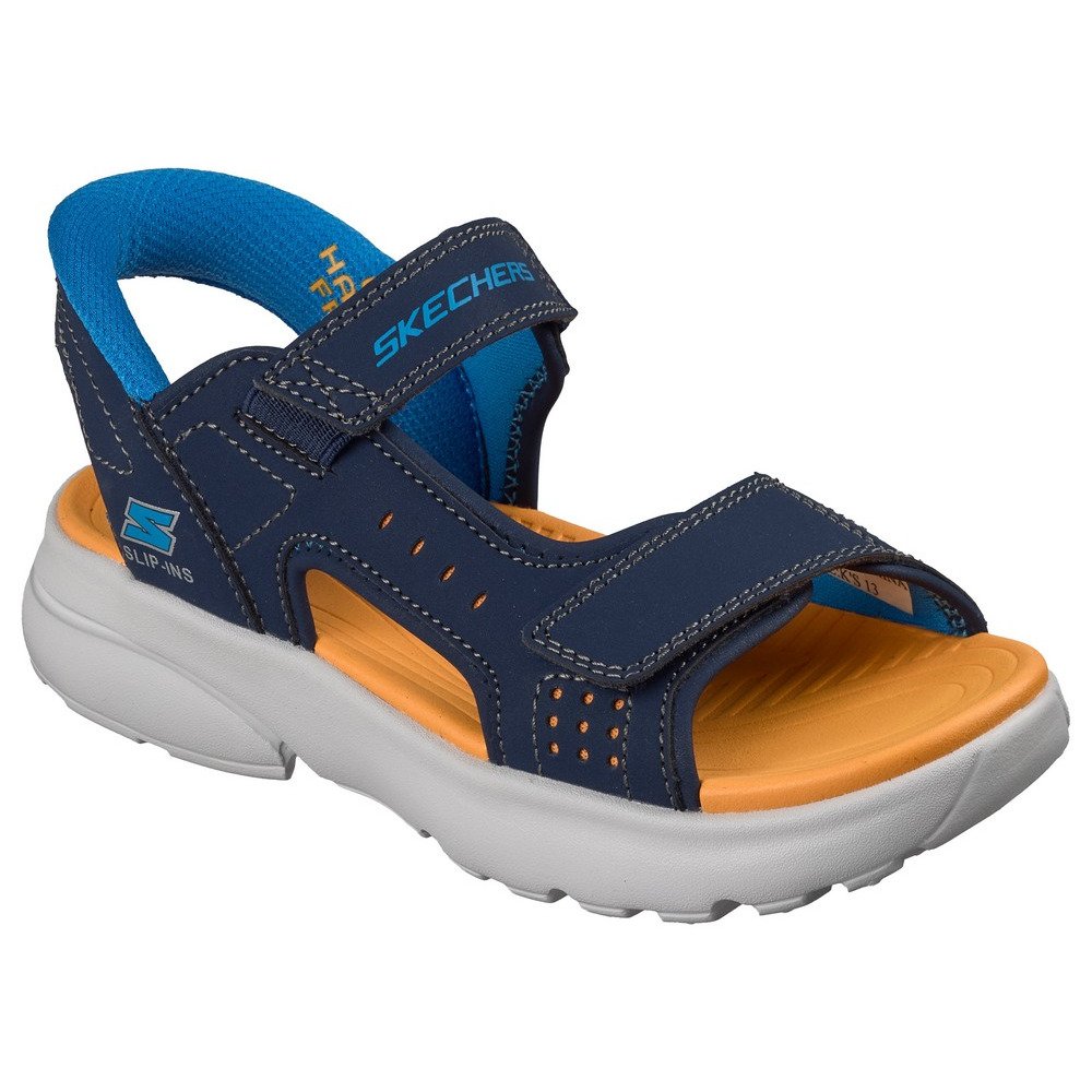 スケッチャーズ（SKECHERS）（キッズ）ジュニアストラップサンダル