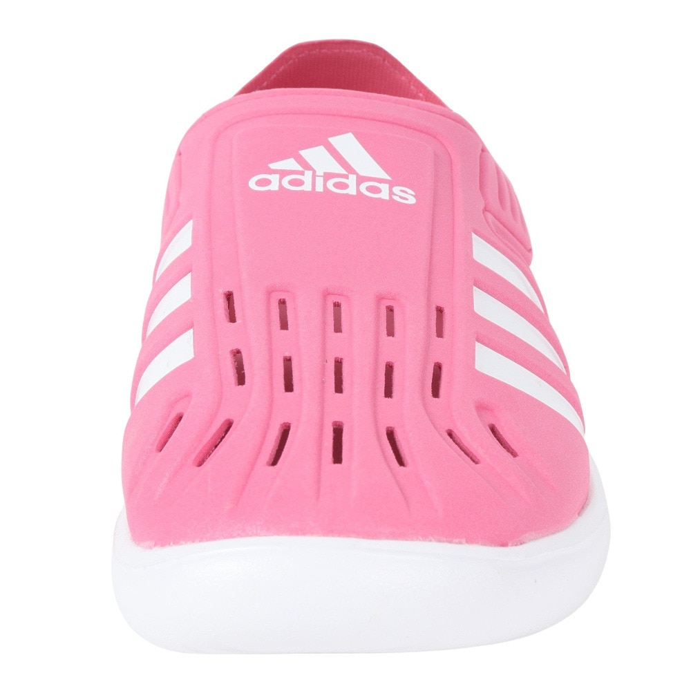 アディダス（adidas）（キッズ）ジュニアスポーツサンダル ジュニア サマー クローズドトゥ ウォーターサンダル ピンク LWS08-GW0386 面ファスナー レジャー