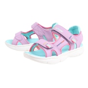 (キッズ)ジュニアスポーツサンダル FLEX SPLASH VIBRANT MOOD ピンク302984L-LVTQ 面ファスナー ウォッシャブル 海 街