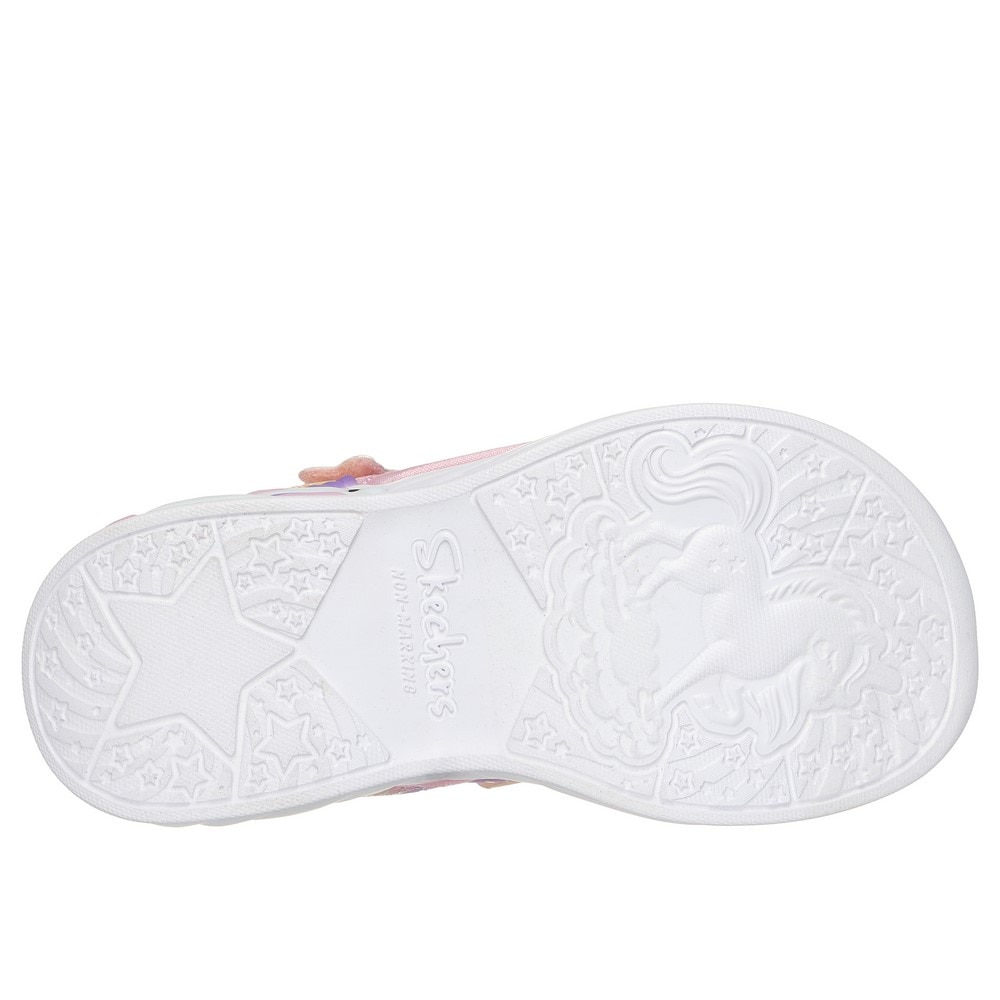 スケッチャーズ（SKECHERS）（キッズ）ジュニアストラップサンダル ガールズ UNICORN DREAMS SANDAL MB 302682L-LPMT