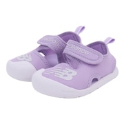 (キッズ)ジュニアストラップサンダル CRSRv1 Sandal パープル SIFCRSD1M 面ファスナー 日常履き 公園 水遊び かわいい