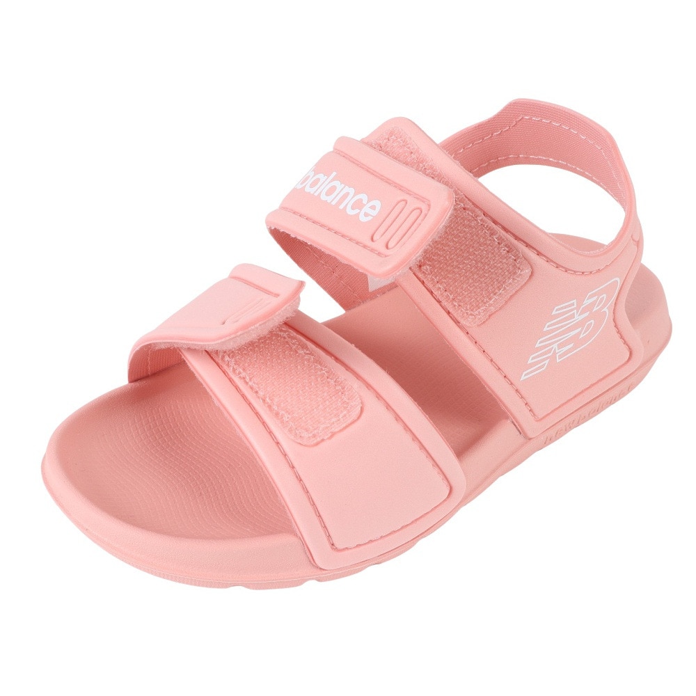 ニューバランス（new balance）（キッズ）ジュニアスポーツサンダル SPSDv1Sandal ピンク SYFSPSB1M ストラップサンダル 面ファスナー タウン プール かわいい