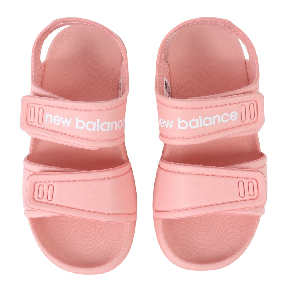 ニューバランス（new balance）（キッズ）ジュニアスポーツサンダル SPSDv1Sandal ピンク SYFSPSB1M ストラップサンダル 面ファスナー タウン プール かわいい