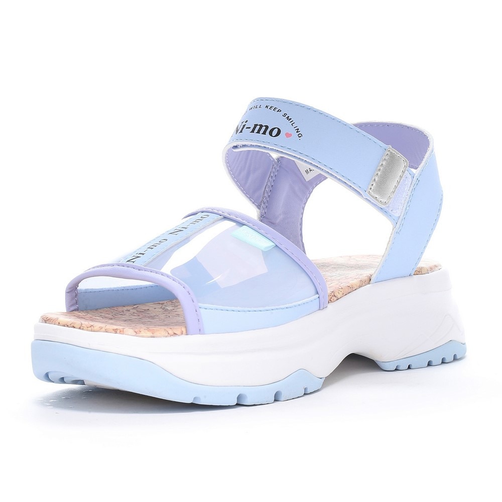 ムーンスター（MoonStar）（キッズ）ジュニア 厚底クリアサンダル ガールズ ニーモ J131 12299659 25S2