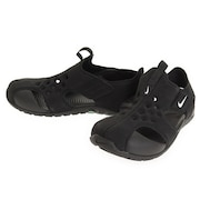 ナイキ（NIKE）（キッズ）ジュニアサンダル サンレイ プロテクト 2 PS ブラック 943826-001SU18 スポーツ シャワサン プール 海 レジャー 面ファスナー 軽量