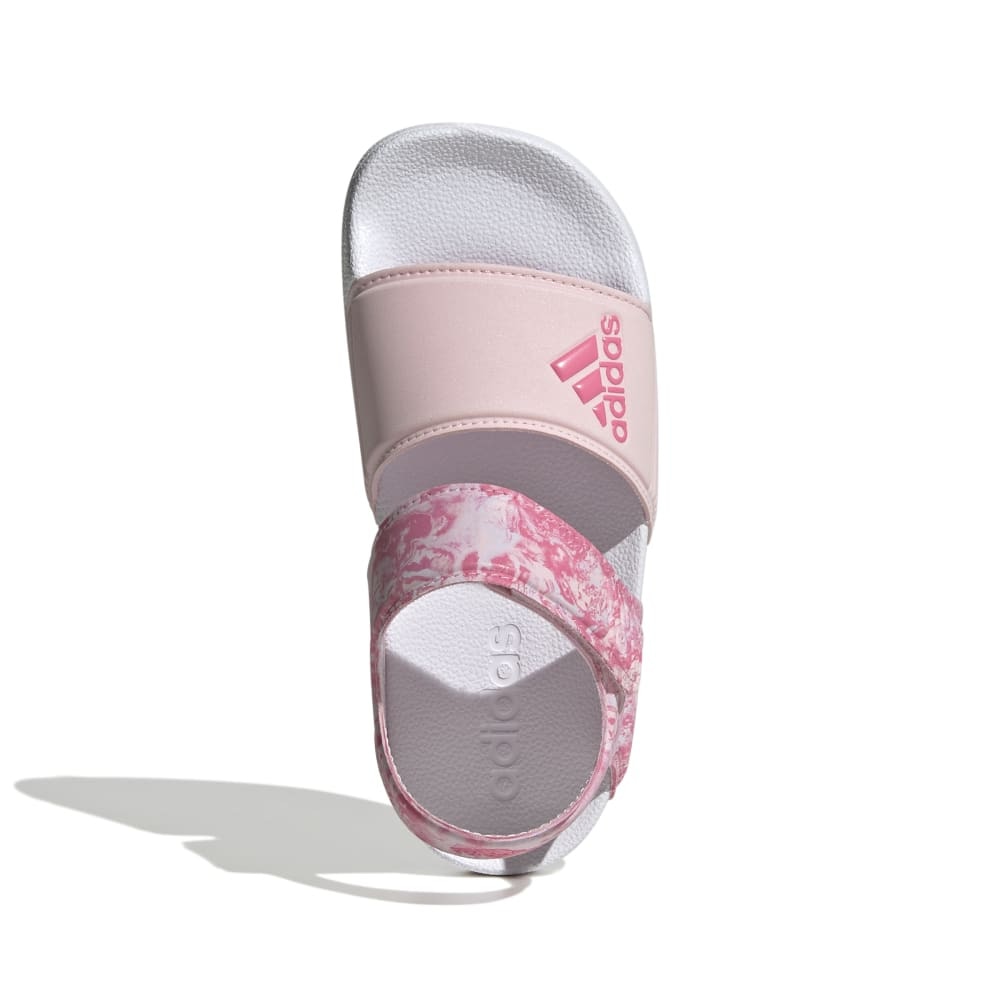 アディダス（adidas）（キッズ）ジュニアスポーツサンダル アディレッタサンダル ピンク ID2624 ストラップサンダル 面ファスナー かわいい