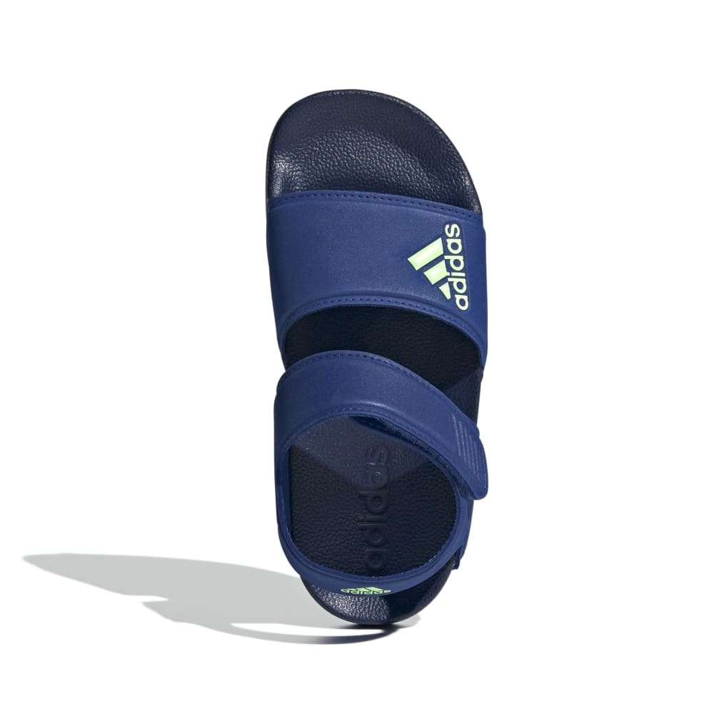 アディダス（adidas）（キッズ）ジュニアサンダル アディレッタサンダル ブラック ID2626 ストラップサンダル 面ファスナー かわいい 