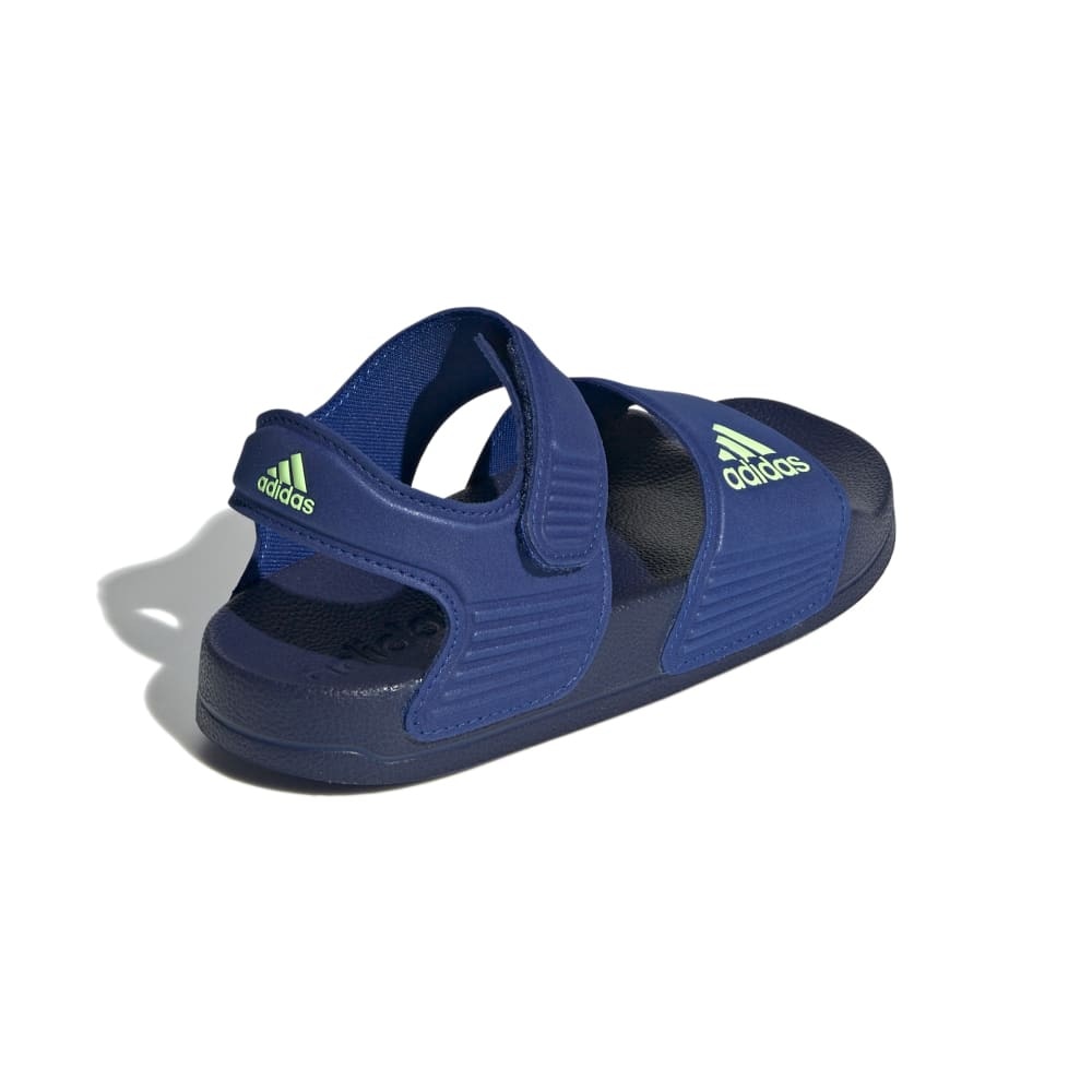 アディダス（adidas）（キッズ）ジュニアサンダル アディレッタサンダル ブラック ID2626 ストラップサンダル 面ファスナー かわいい 