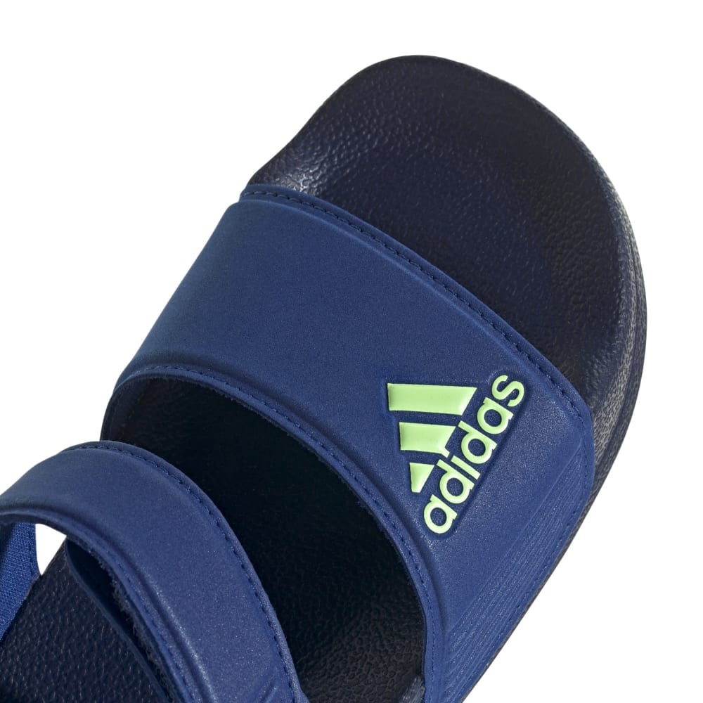 アディダス（adidas）（キッズ）ジュニアサンダル アディレッタサンダル ブラック ID2626 ストラップサンダル 面ファスナー かわいい 