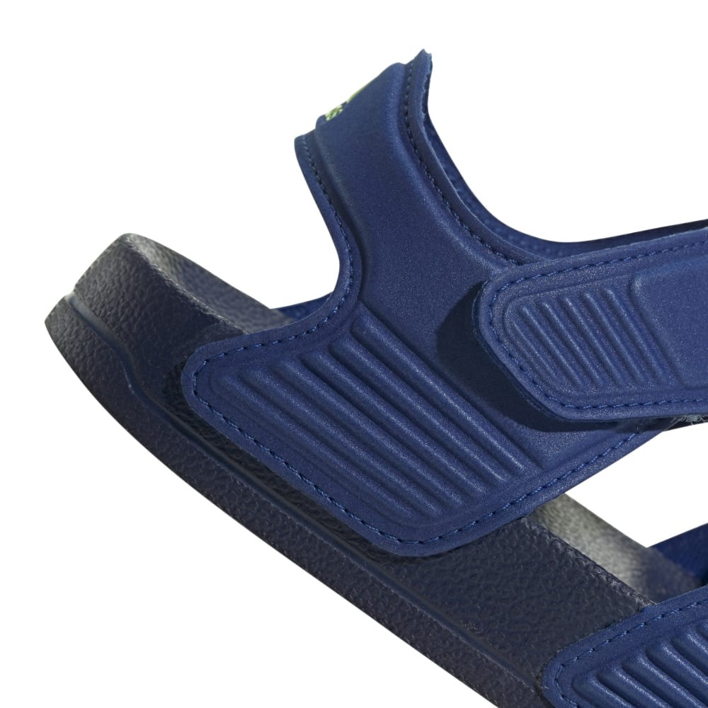 アディダス（adidas）（キッズ）ジュニアサンダル アディレッタサンダル ブラック ID2626 ストラップサンダル 面ファスナー かわいい 