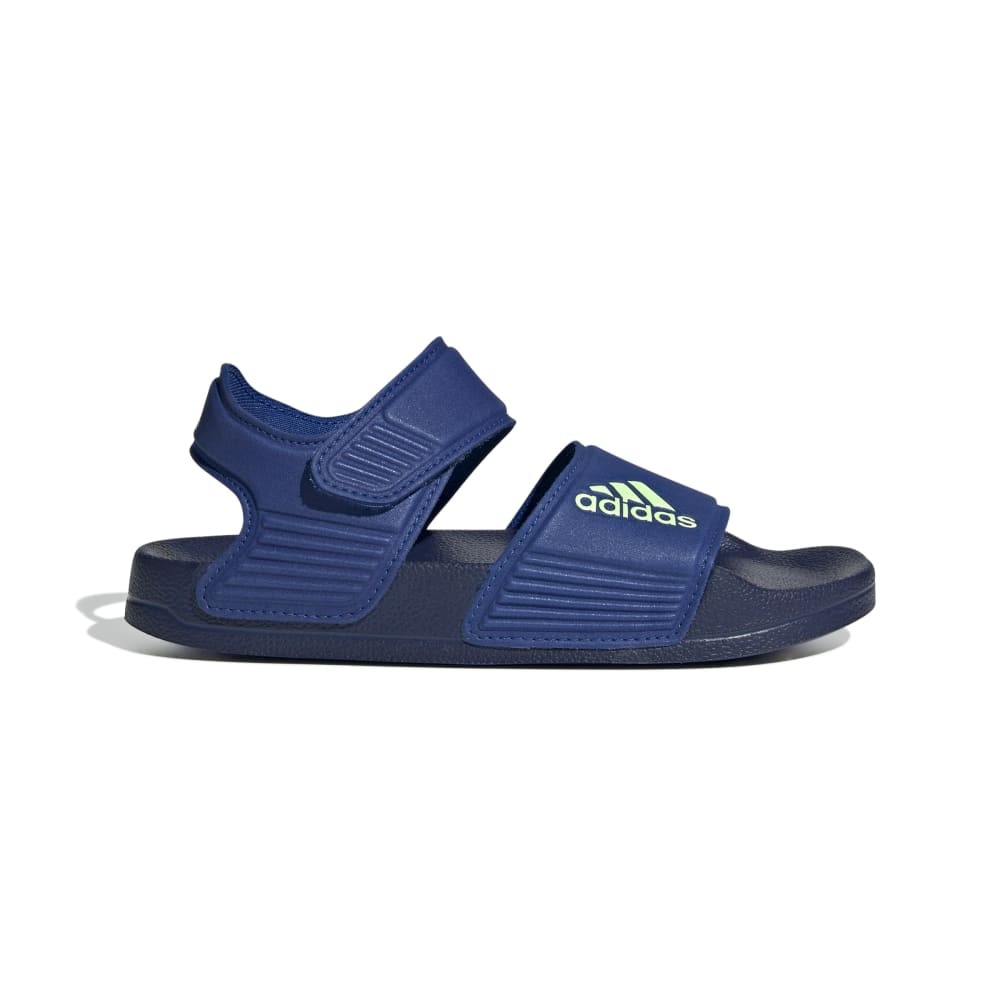 アディダス（adidas）（キッズ）ジュニアサンダル アディレッタサンダル ブラック ID2626 ストラップサンダル 面ファスナー かわいい 