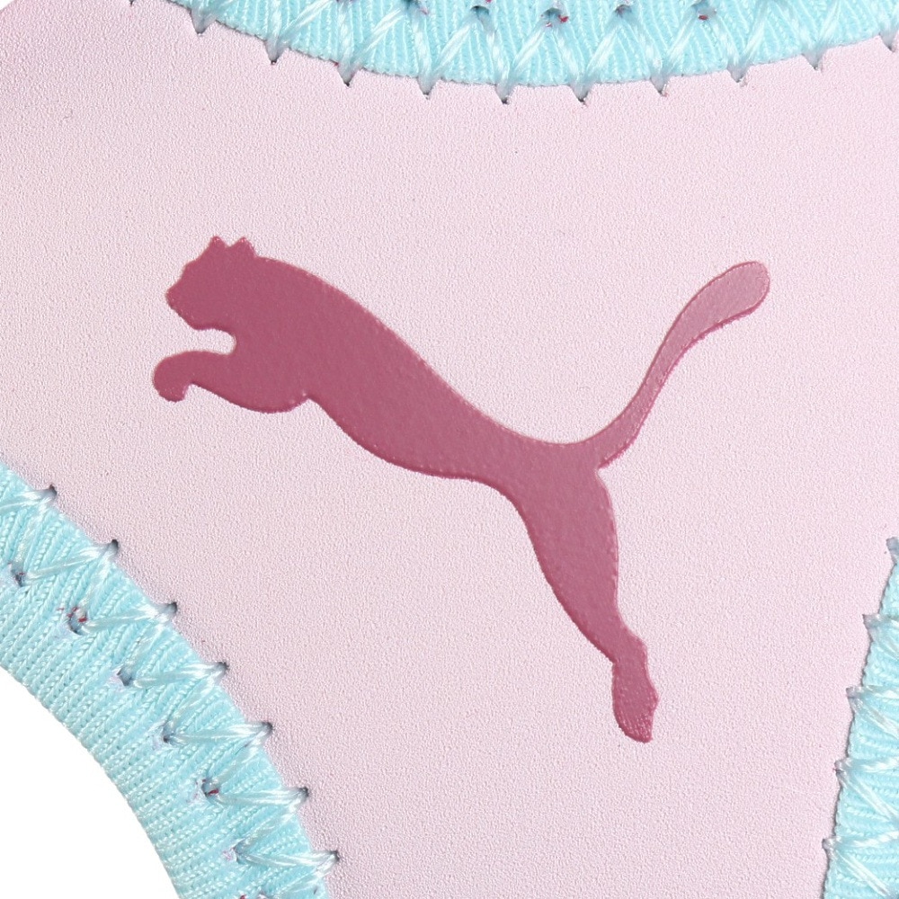 プーマ（PUMA）（キッズ）スポーツサンダル ジュニアストラップサンダル ファン レーサー メッシュ ピンク 40157503 シャワーサンダル アウトドア かわいい 