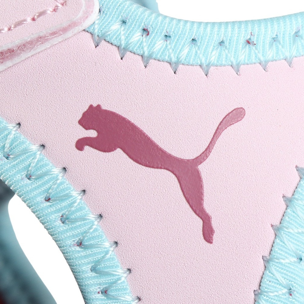 プーマ（PUMA）（キッズ）スポーツサンダル ベビー ジュニアストラップサンダル ファン レーサー メッシュ ピンク 40157603 シャワーサンダル 通気性 かわいい