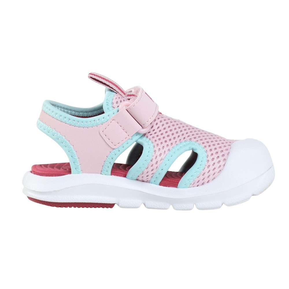 プーマ（PUMA）（キッズ）スポーツサンダル ベビー ジュニアストラップサンダル ファン レーサー メッシュ ピンク 40157603 シャワーサンダル 通気性 かわいい