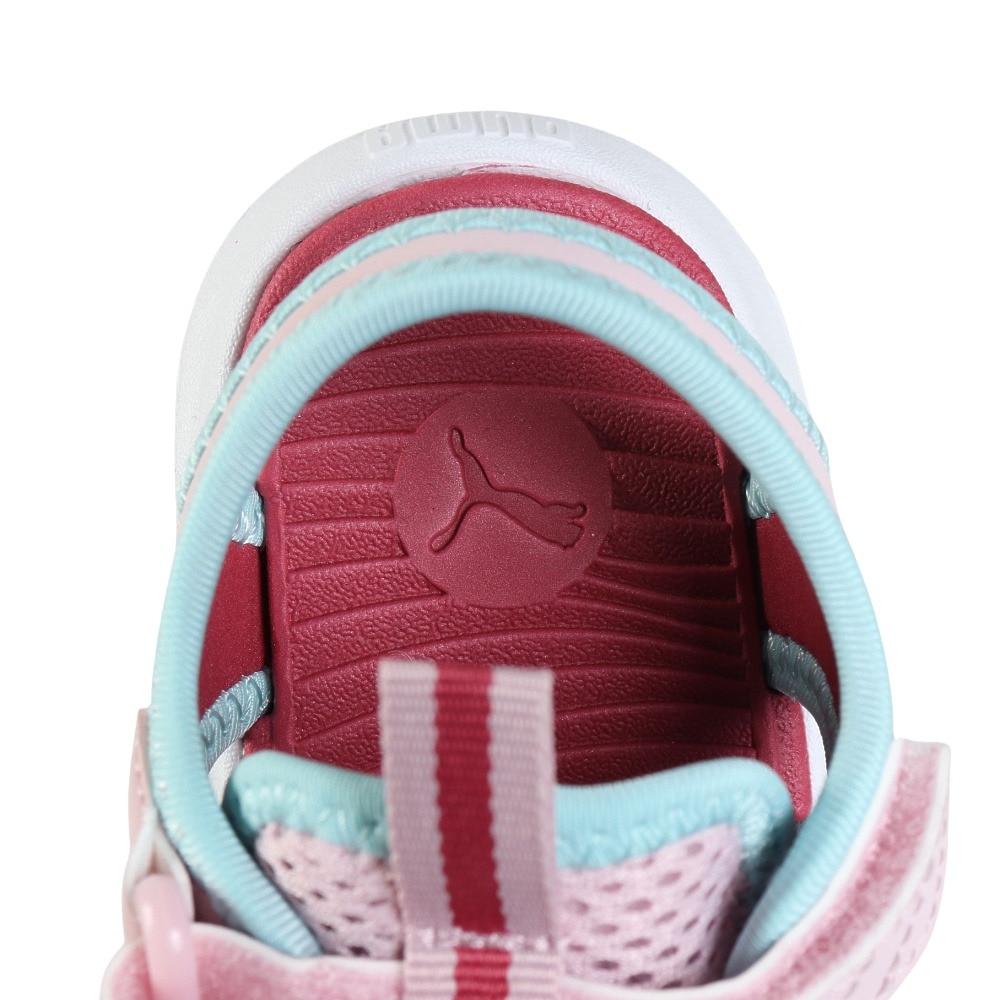 プーマ（PUMA）（キッズ）スポーツサンダル ベビー ジュニアストラップサンダル ファン レーサー メッシュ ピンク 40157603 シャワーサンダル 通気性 かわいい