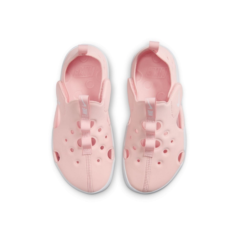 ナイキ（NIKE）（キッズ）スポーツサンダル ジュニアストラップサンダル サンレイ プロテクト 4 PS ピンク HF6277-600 シャワーサンダル アウトドア レジャー